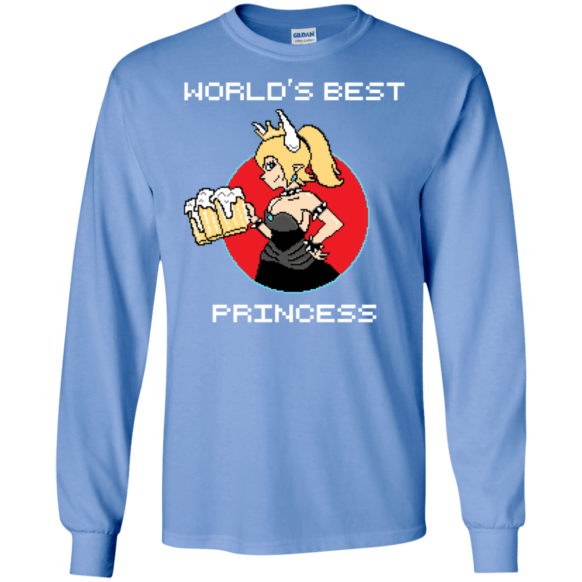 T-Shirts Carolina Blue / S World's Best Princess Men's Long Sleeve T-Shirt