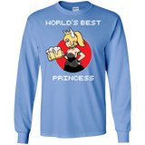 T-Shirts Carolina Blue / S World's Best Princess Men's Long Sleeve T-Shirt