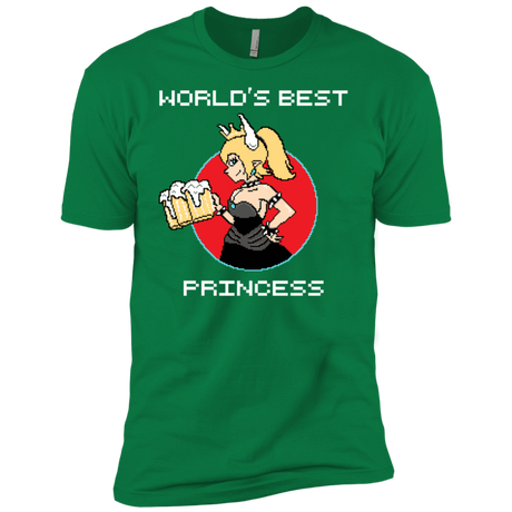 T-Shirts Kelly Green / X-Small World's Best Princess Men's Premium T-Shirt