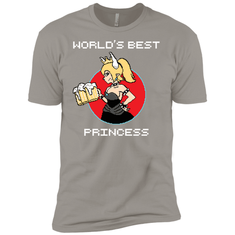T-Shirts Light Grey / X-Small World's Best Princess Men's Premium T-Shirt