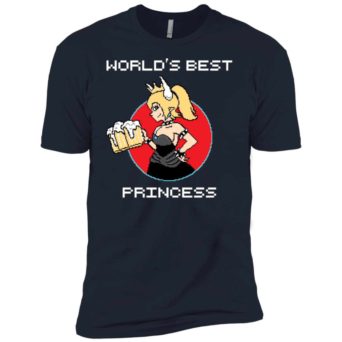 T-Shirts Midnight Navy / X-Small World's Best Princess Men's Premium T-Shirt