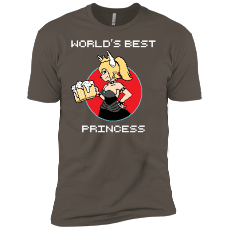 T-Shirts Warm Grey / X-Small World's Best Princess Men's Premium T-Shirt