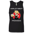 T-Shirts Black / S World's Best Princess Men's Premium Tank Top