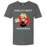 T-Shirts Heavy Metal / X-Small World's Best Princess Men's Premium V-Neck