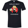 T-Shirts Black / X-Small World's Best Princess Men's Semi-Fitted Softstyle