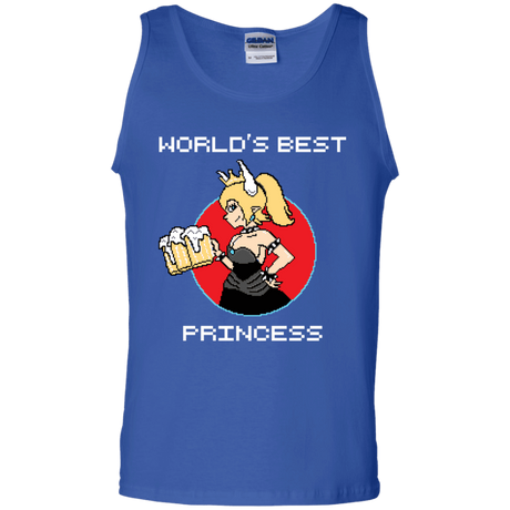 T-Shirts Royal / S World's Best Princess Men's Tank Top