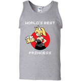 T-Shirts Sport Grey / S World's Best Princess Men's Tank Top