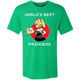 T-Shirts Envy / S World's Best Princess Men's Triblend T-Shirt