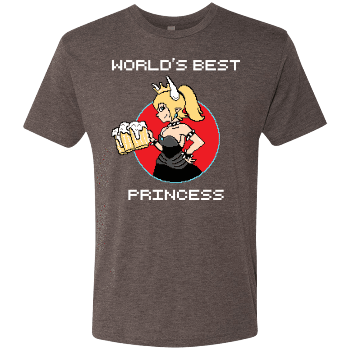 T-Shirts Macchiato / S World's Best Princess Men's Triblend T-Shirt