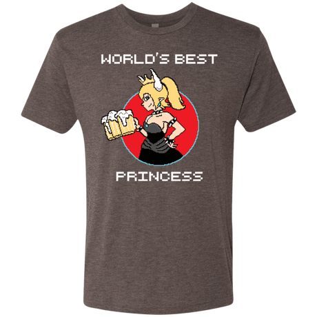 T-Shirts Macchiato / S World's Best Princess Men's Triblend T-Shirt