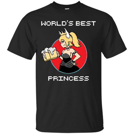 T-Shirts Black / S World's Best Princess T-Shirt
