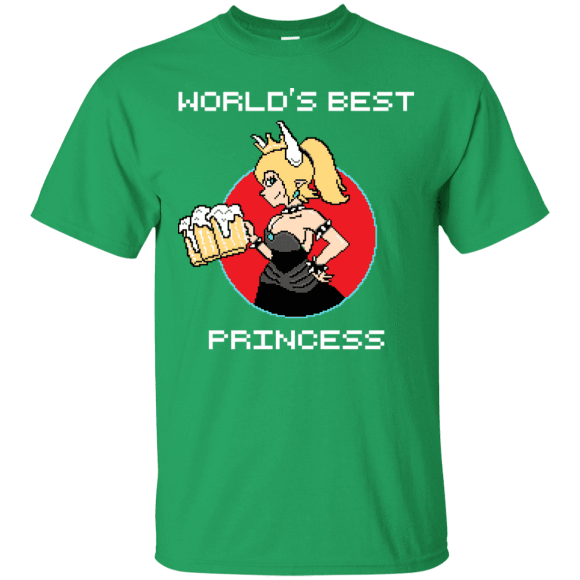 T-Shirts Irish Green / S World's Best Princess T-Shirt