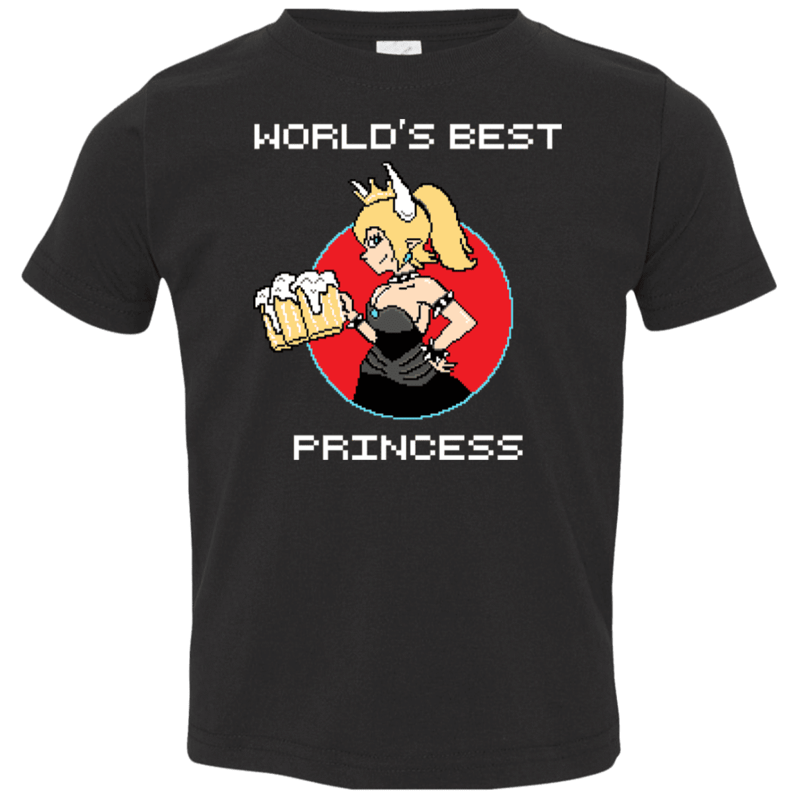 T-Shirts Black / 2T World's Best Princess Toddler Premium T-Shirt