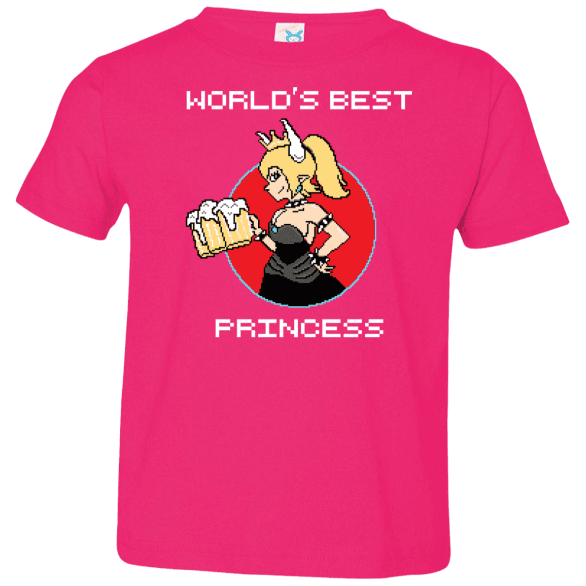 T-Shirts Hot Pink / 2T World's Best Princess Toddler Premium T-Shirt