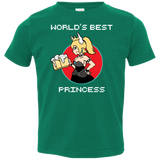 T-Shirts Kelly / 2T World's Best Princess Toddler Premium T-Shirt