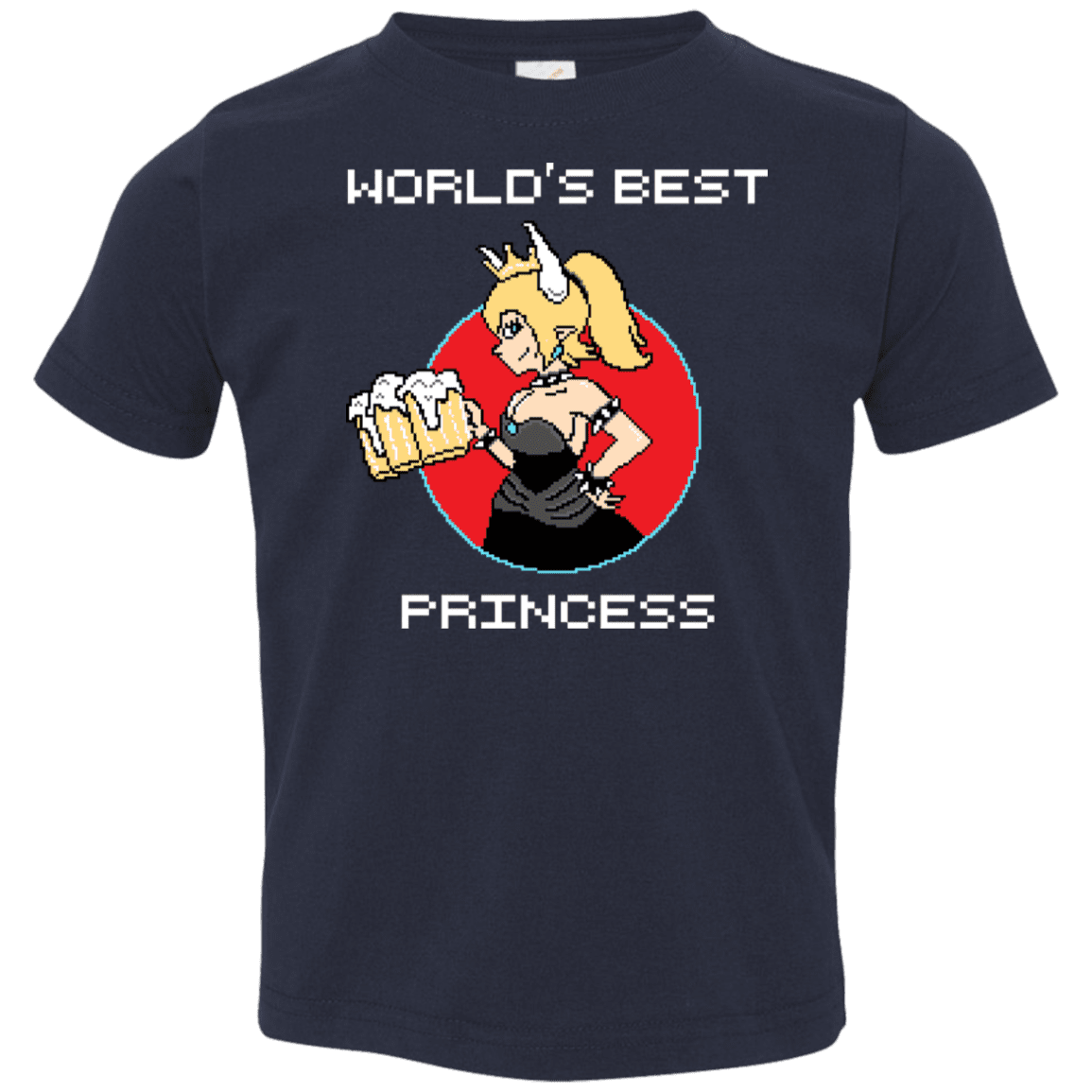 T-Shirts Navy / 2T World's Best Princess Toddler Premium T-Shirt