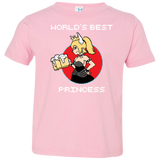 T-Shirts Pink / 2T World's Best Princess Toddler Premium T-Shirt