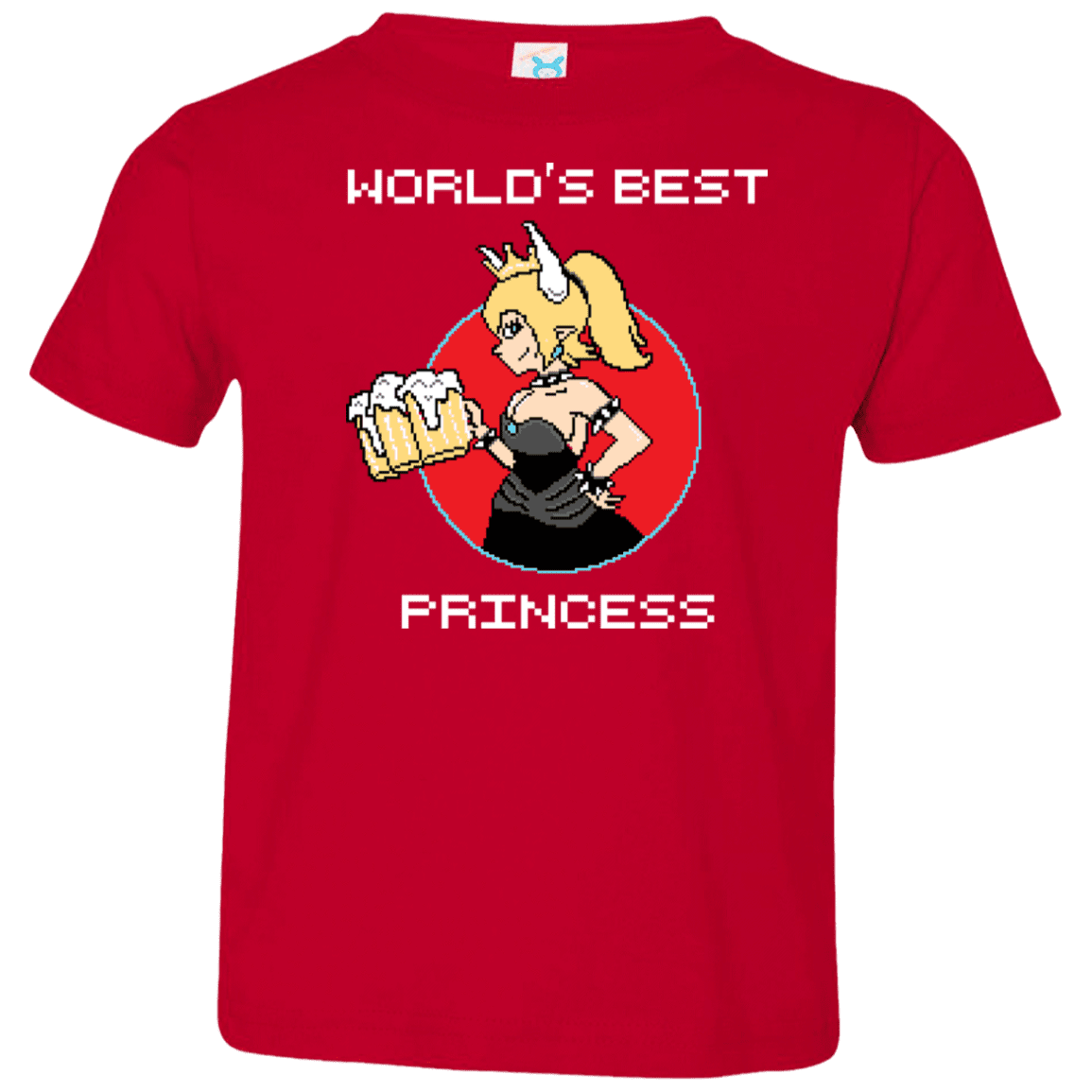 T-Shirts Red / 2T World's Best Princess Toddler Premium T-Shirt