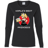 T-Shirts Black / S World's Best Princess Women's Long Sleeve T-Shirt