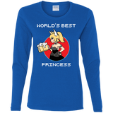 T-Shirts Royal / S World's Best Princess Women's Long Sleeve T-Shirt