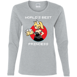 T-Shirts Sport Grey / S World's Best Princess Women's Long Sleeve T-Shirt