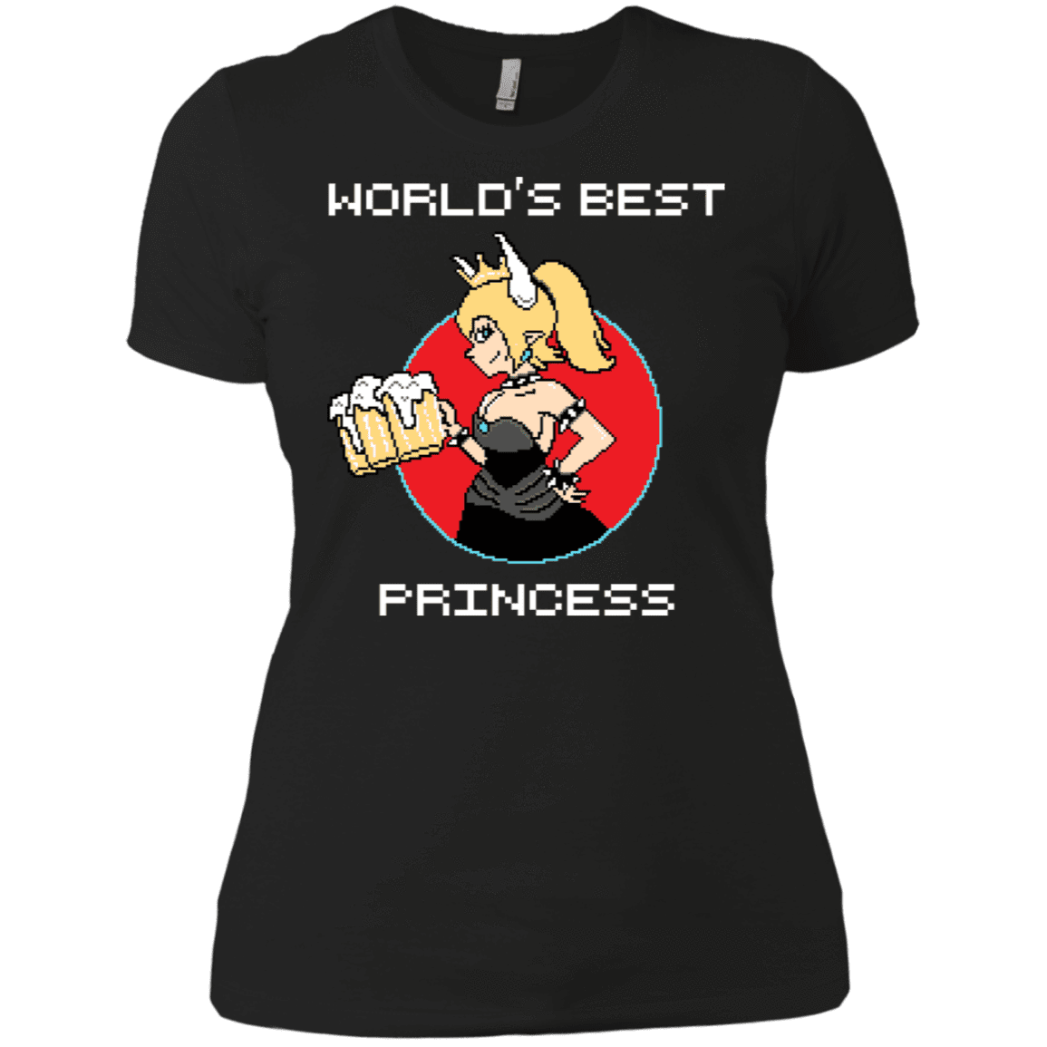 T-Shirts Black / X-Small World's Best Princess Women's Premium T-Shirt