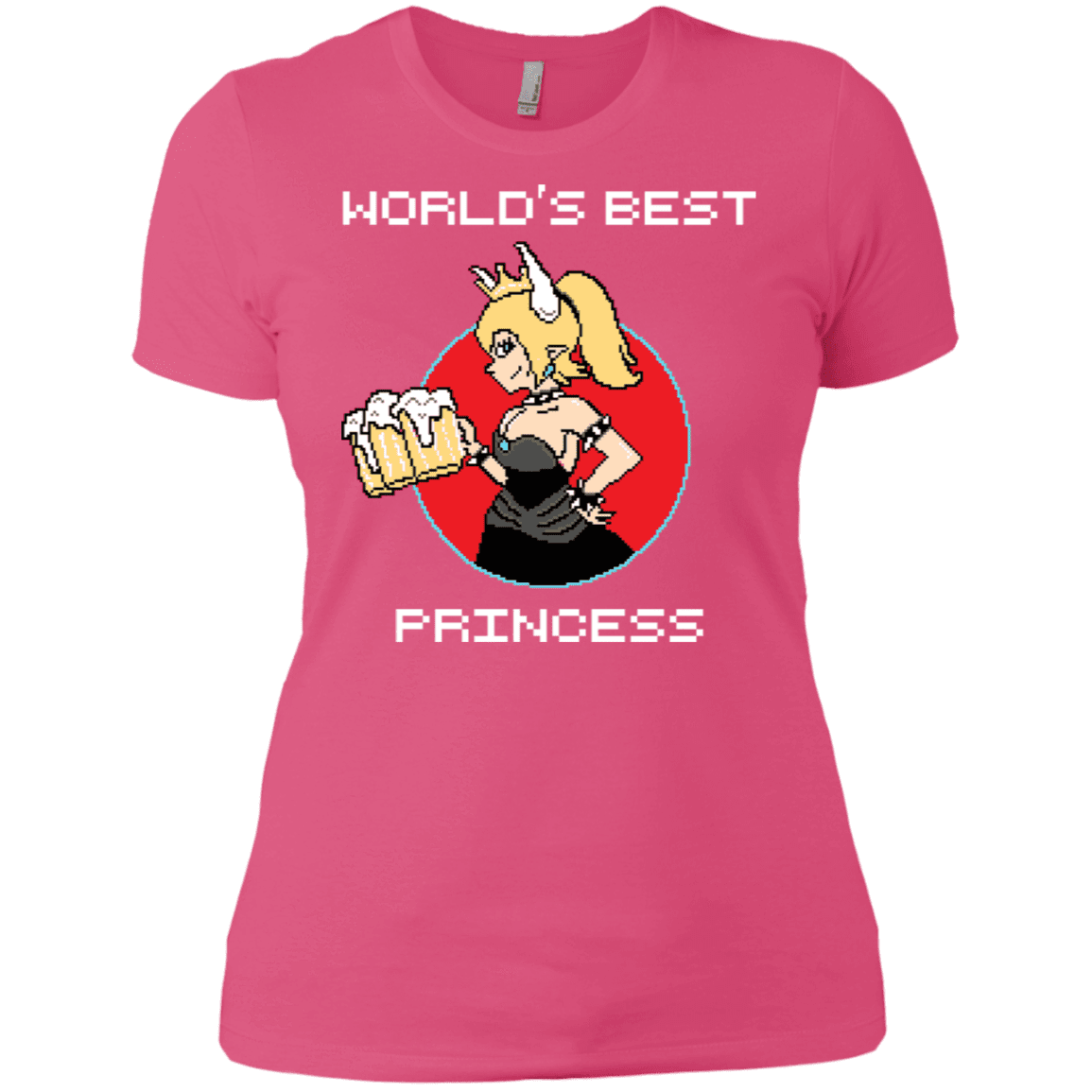 T-Shirts Hot Pink / X-Small World's Best Princess Women's Premium T-Shirt