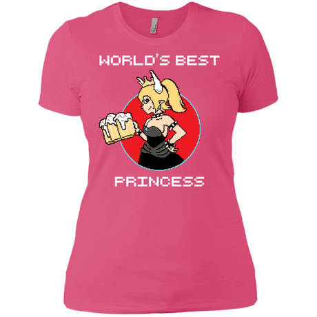 T-Shirts Hot Pink / X-Small World's Best Princess Women's Premium T-Shirt