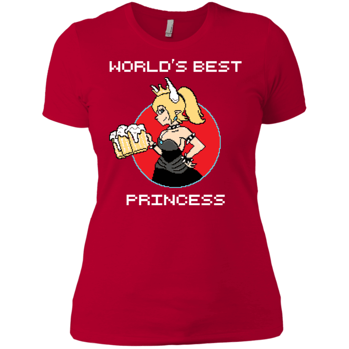 T-Shirts Red / X-Small World's Best Princess Women's Premium T-Shirt