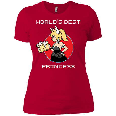 T-Shirts Red / X-Small World's Best Princess Women's Premium T-Shirt