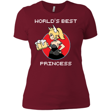 T-Shirts Scarlet / X-Small World's Best Princess Women's Premium T-Shirt