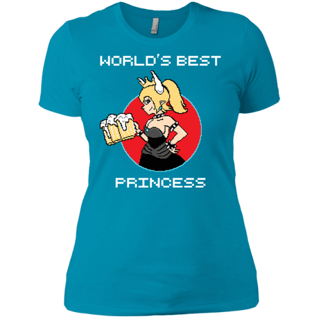 T-Shirts Turquoise / X-Small World's Best Princess Women's Premium T-Shirt