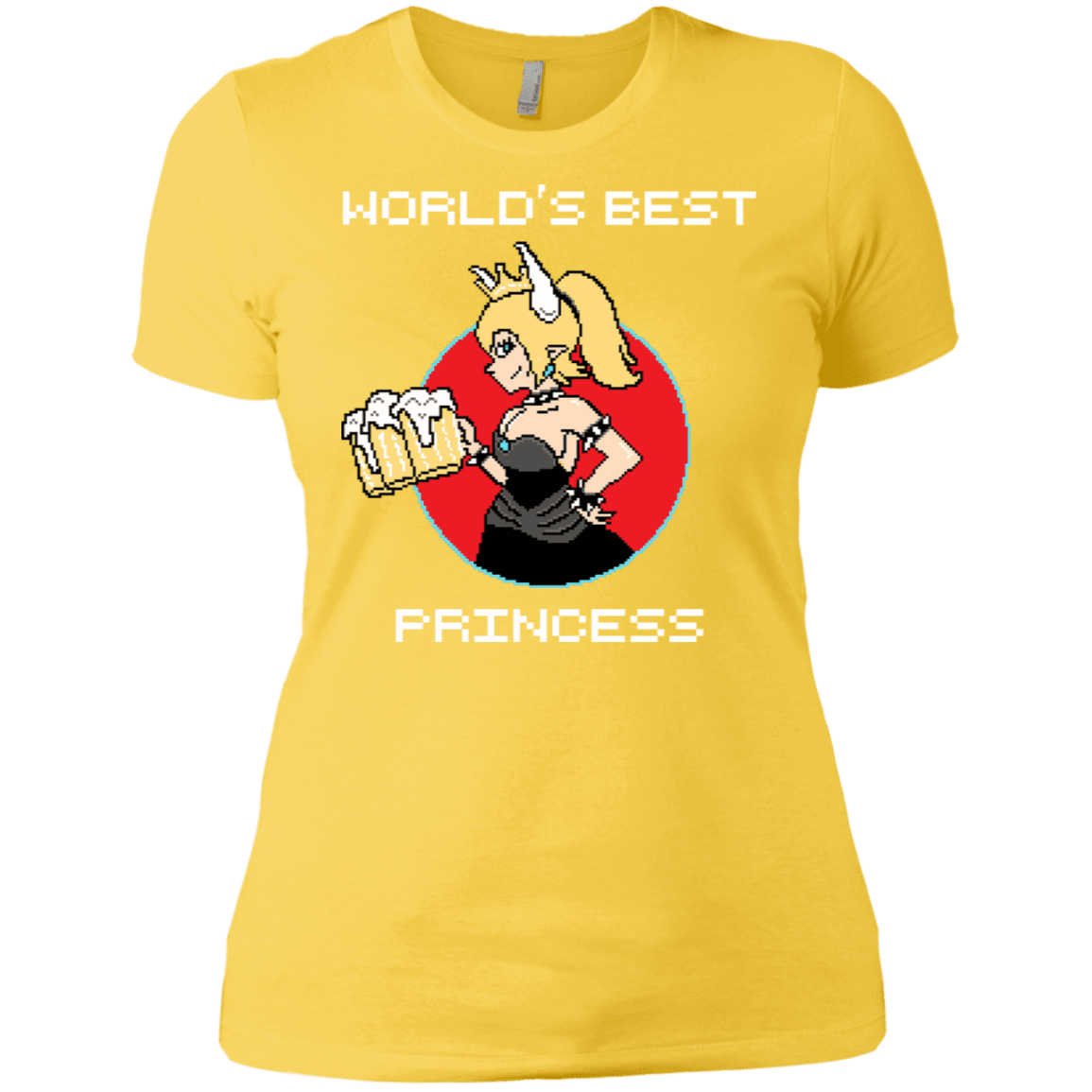 T-Shirts Vibrant Yellow / X-Small World's Best Princess Women's Premium T-Shirt