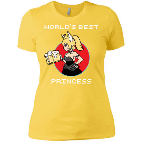 T-Shirts Vibrant Yellow / X-Small World's Best Princess Women's Premium T-Shirt