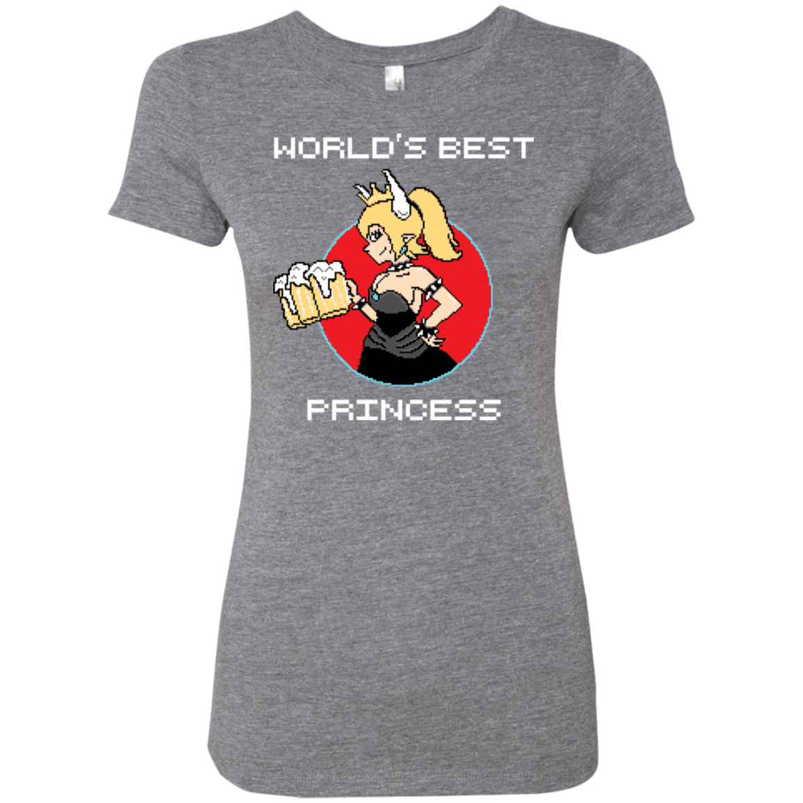 T-Shirts Premium Heather / S World's Best Princess Women's Triblend T-Shirt