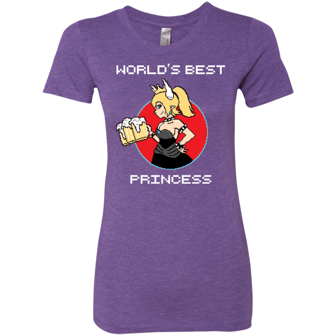 T-Shirts Purple Rush / S World's Best Princess Women's Triblend T-Shirt