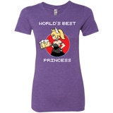 T-Shirts Purple Rush / S World's Best Princess Women's Triblend T-Shirt