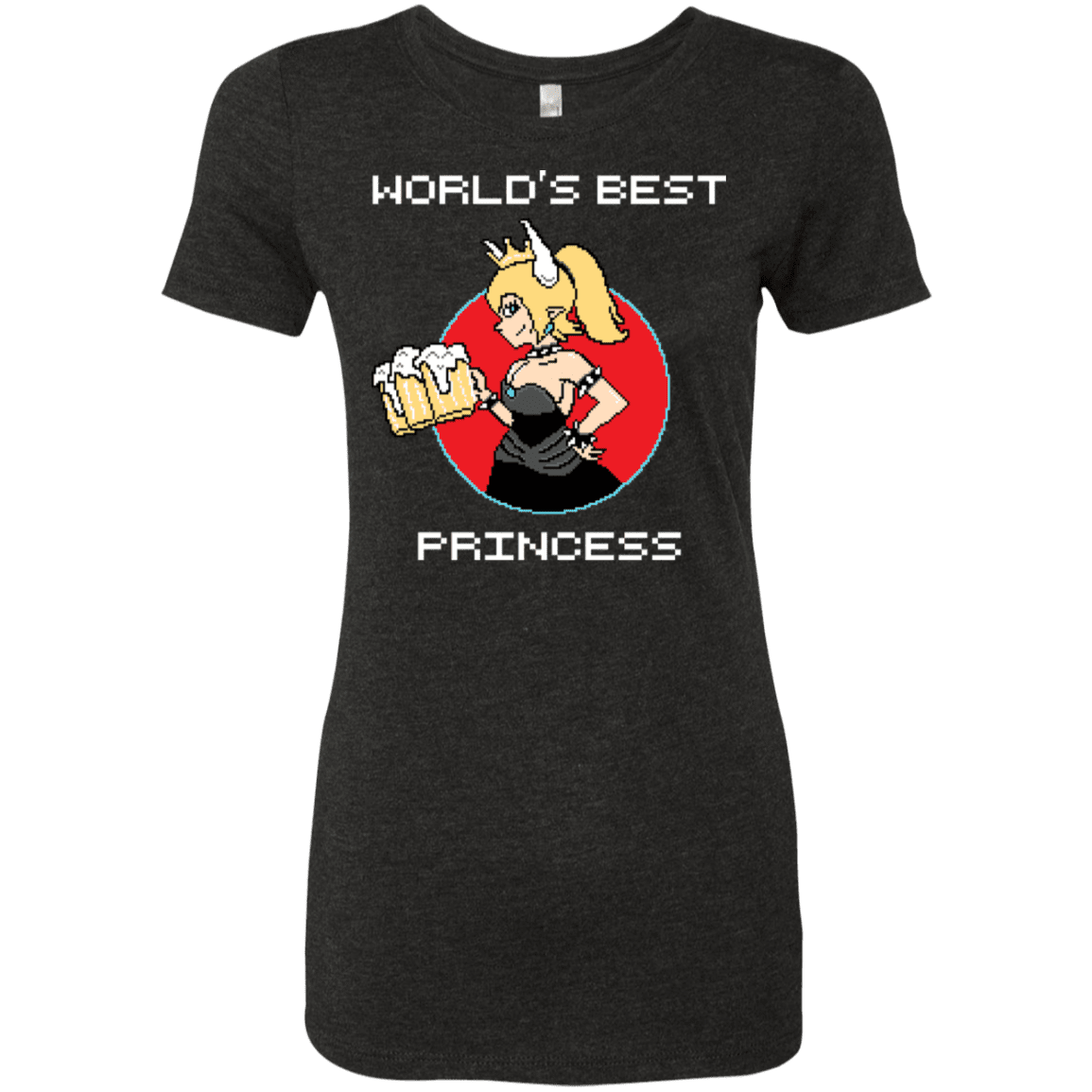 T-Shirts Vintage Black / S World's Best Princess Women's Triblend T-Shirt