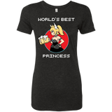 T-Shirts Vintage Black / S World's Best Princess Women's Triblend T-Shirt