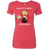 T-Shirts Vintage Red / S World's Best Princess Women's Triblend T-Shirt