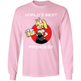 T-Shirts Light Pink / YS World's Best Princess Youth Long Sleeve T-Shirt