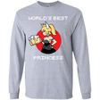 T-Shirts Sport Grey / YS World's Best Princess Youth Long Sleeve T-Shirt