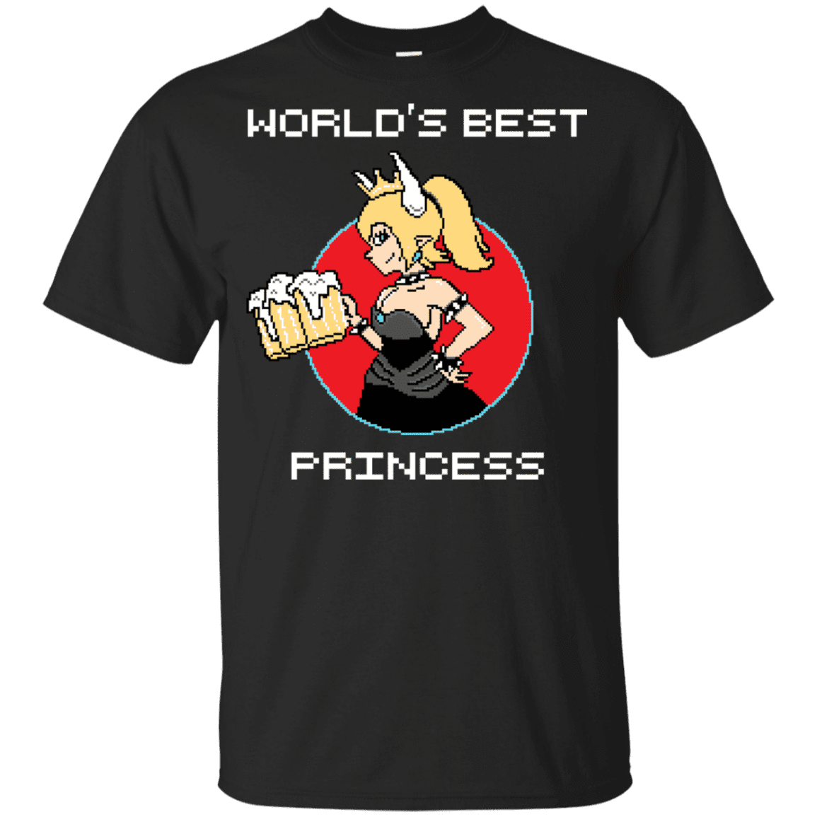 T-Shirts Black / YXS World's Best Princess Youth T-Shirt