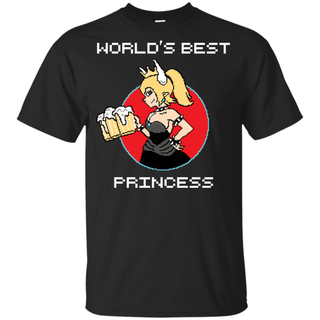 T-Shirts Black / YXS World's Best Princess Youth T-Shirt