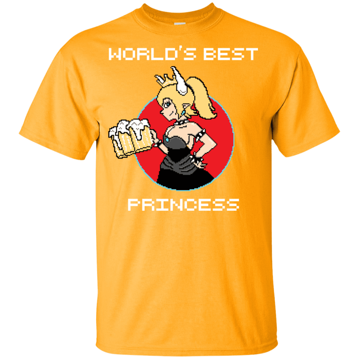 T-Shirts Gold / YXS World's Best Princess Youth T-Shirt