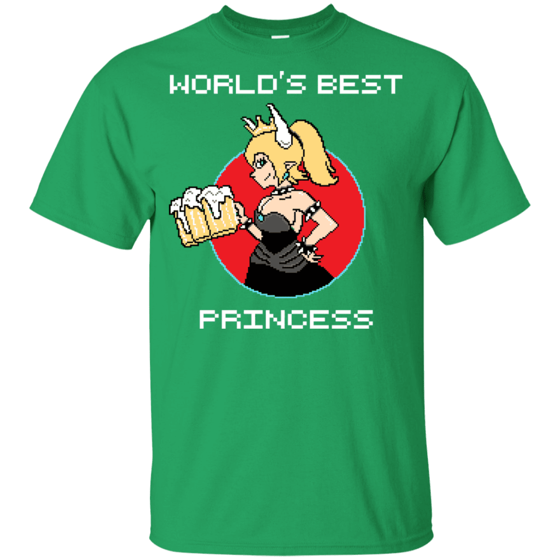 T-Shirts Irish Green / YXS World's Best Princess Youth T-Shirt