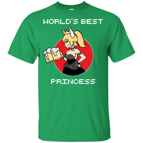 T-Shirts Irish Green / YXS World's Best Princess Youth T-Shirt