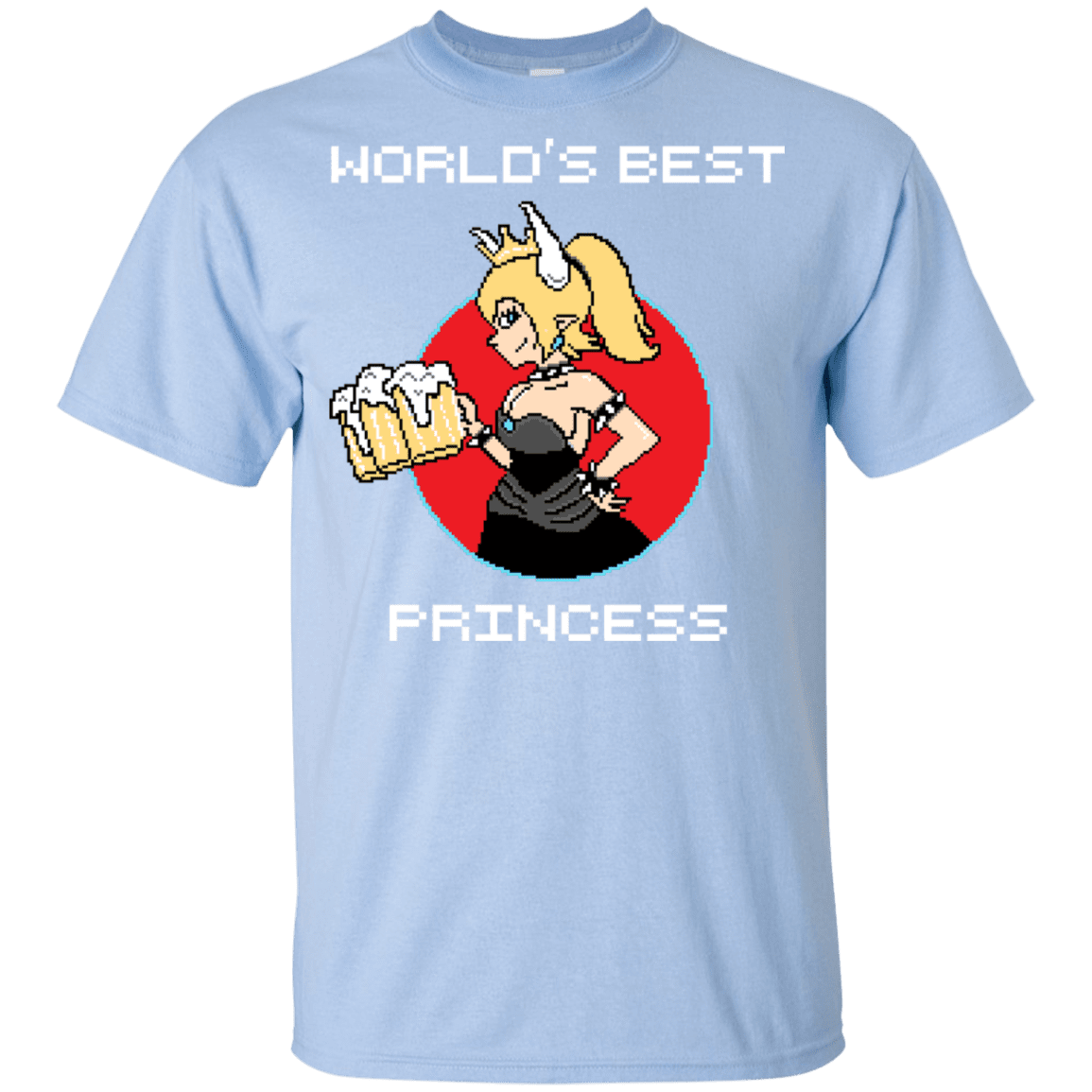 T-Shirts Light Blue / YXS World's Best Princess Youth T-Shirt