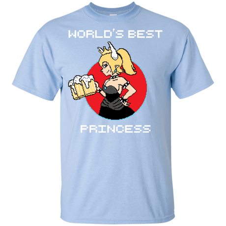 T-Shirts Light Blue / YXS World's Best Princess Youth T-Shirt