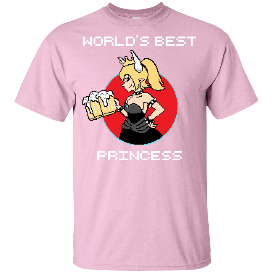 T-Shirts Light Pink / YXS World's Best Princess Youth T-Shirt